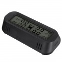 Solar Powered Monitor Car Tire Pressure Temperature Alarm