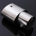 Stainless Steel Car Tail Rear Chrome Round Exhaust Muffler Pipe Tip