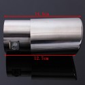 Stainless Steel Car Tail Rear Chrome Round Exhaust Muffler Pipe Tip