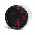 Universal 2'' 52mm 7 Color LED Oil Temp Temperature Gauge Meter & Sensor 12V