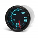 Universal 2'' 52mm 7 Color LED Oil Temp Temperature Gauge Meter & Sensor 12V