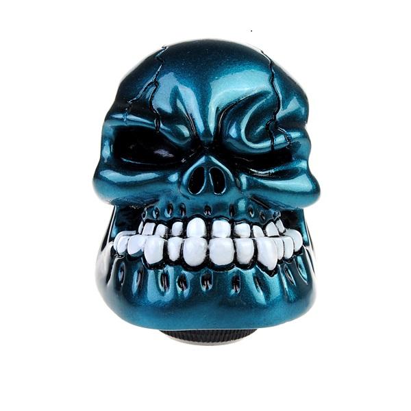 Universal Car Chrome Skull Gear Stick Shift Knob Lever