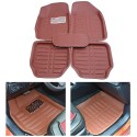 Universal Car Floor Mat Front And Rear Carpet Auto Mat All Weather Waterproof
