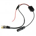 Universal FM AM Car Antenna Aerial Splitter Cable Digital Radio Amplifier Signal Reception