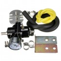 Universal Fuel Pressure Regulator With Gauge 0-140 PSI Adjustable Set