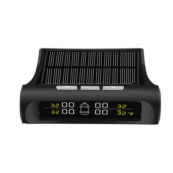 VC611 External Temperature Warning Tire Pressure Monitor System Alarm with Solar Display