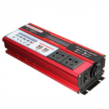 VD-1500LCD 12V 24V To 110V 240V LCD Modified Sine Wave Power Car Inverter