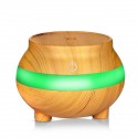 Wood Grain Mini Car Bedroom Humidifier Large Capacity Aromatherapy Machine With USB