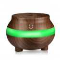 Wood Grain Mini Car Bedroom Humidifier Large Capacity Aromatherapy Machine With USB