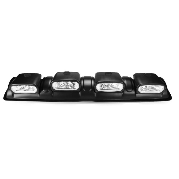 12V H3 Black Car 4x4 Roof Top Bar Fog Lights Universal Off Road Spot Head Lamps