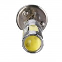 1PCS H1 7.5W COB LED Car Fog Lights DRL Daytime Driving Lamp Bulb with Lens White