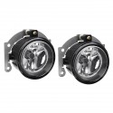 2PCS 12V 55W Front Fog Lights With H11 Bulbs Wiring Kits For Mitsubishi Outlander Sport ASX RVR