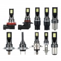 2Pcs Car LED Fog Lights Brake Turn signal Lamp Bulb H1 H4 H7 H8/H11 9005/9006 1156 1157 7440 7443