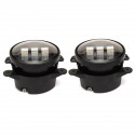 2pcs 4inch 30W 6500K 144LM LED Fog Lights for Jeep Wrangler JK Dodge Magnum Chrysler Cruiser