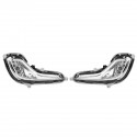 A Pair 12V Left Right Front Clear Bumper Car Fog Lights Lamps for Hyundai Accent 2012-2014