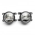 Car 2SMD LED Fog lights White Universal for Honda Civic Fit Odyssey