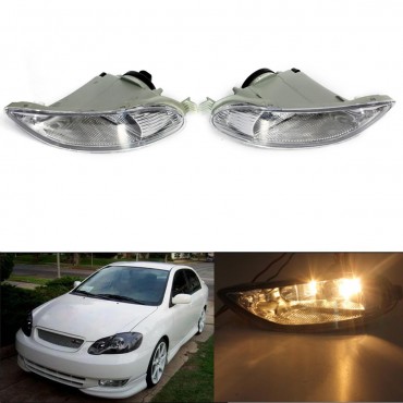 Car Bumper Fog Lights Front Lamps Left Right For Toyota Corolla 05-08