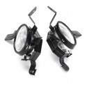 Car Front Bumper Fog Lights Lamps with Bulb Wiring Harness Pair For Honda CR-V CRV 2007-2009