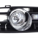 Car Front Bumper Grille Fog Lights DRL Driving Lamp with Switch and Harness for VW Golf MK4 1997-2006