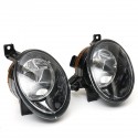 Car Front Bumper Grille Fog Lights Lamp with 9006 Bulb Harness Switch for VW Golf Jetta MK6 08-14
