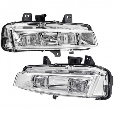 Car Left/Right Front Bumper LED Fog Lights Lamp for Range Rover Evoque Dynamic 2011-2016