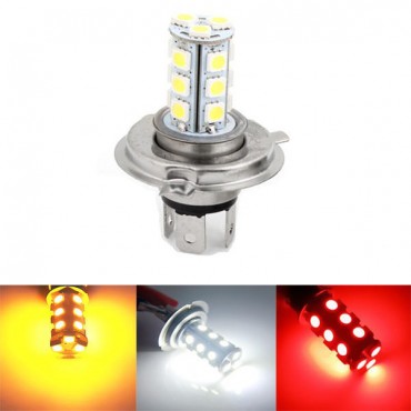 H4 5050 SMD 18LEDs Car White LED Fog Light Bulb