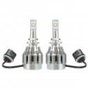 Pair 880 LED Car Fog Lights Bulb Lamp DC12-24V 40W 3000LM 3000K White