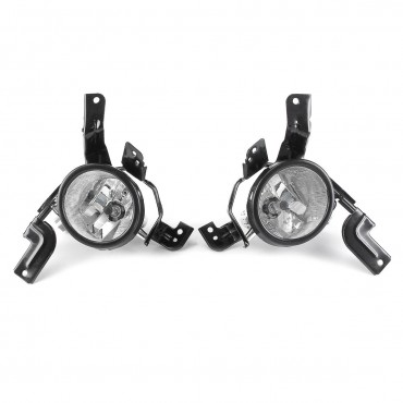 Pair H11 Car Front Bumper Halogen Fog Lights Lamps Bulbs for Honda CR-V CRV 2007-2009