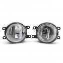 Pair H11 Front Bumper Fog Light With Harness Relay Switch For Toyota Corolla 2014-2016