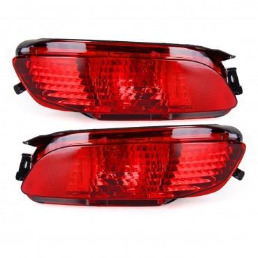 Pair LED Car Rear Bumper Reflector Fog Lights Tail Brake Lamps for Lexus RX350 RX330 RX300 2003-2008