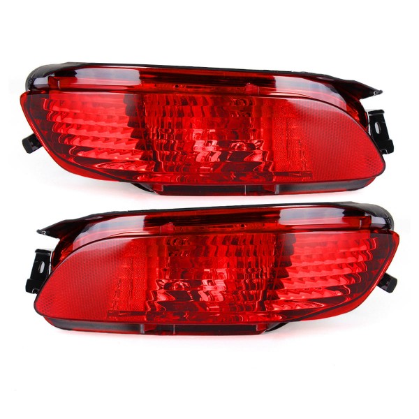 Pair LED Car Rear Bumper Reflector Fog Lights Tail Brake Lamps for Lexus RX350 RX330 RX300 2003-2008