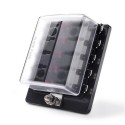 10 Way Car Fuse Box Holder 100A With LED Indicator 12V-32V For Auto Car Boat Marine