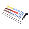 10 Way Car Fuse Box Holder 100A With LED Indicator 12V-32V For Auto Car Boat Marine