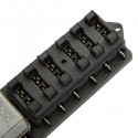 12V Universal Car Truck Boat 12 Way Standard Blade Block Fuse Box Holder Circuit