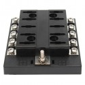 32V 10 Way Terminals Circuit Car Boat ATC ATO Blade Fuse Box Block Holder