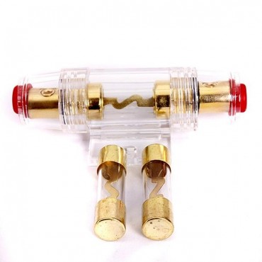 Car Audio Refit Fuse Holder With 2 Pcs 40 AMP Fuses