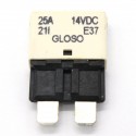 DC 28V 5-30A Reettable Circuit Breaker Fuse Reset Blade for Marine Automotive