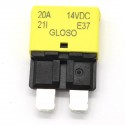 DC 28V 5-30A Reettable Circuit Breaker Fuse Reset Blade for Marine Automotive