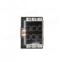 JZ5501 Jiazhan Car 6 Way Air Condition Fuse Box Circuit Protect Fuse Block Holder Clear Cover