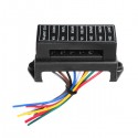 JZ5703 Jiazhan Car 8 Way Fuse Box 8 Road With Wire Modification Basic Block Auto Fuse Holder
