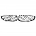 1Pair Car Decoration Front Bumper Diamond Grille Grill For BMW Z4 E89 2009-2016