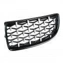 1Pair Front Kidney Grill Grilles Diamond Mesh Upper Hood Eyelids For BMW E90 E91