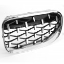 2PCS Grille Grill Front Diamond Meteor Chrome For BMW E92 E93 10-15 #51137254968