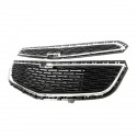 ABS Front Bumper Upper Grill Middle Lower Grille For Chevrolet Cruze 2015
