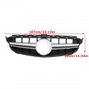 AMG Style Silver Front Grille Grill Without Camera For Mercedes Benz C Class W205 C200 C250 C300 C350 15-18