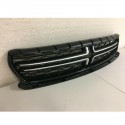 Black & Silver ABS Front Upper Bumper Grill Grille For Dodge Charger 2015-2018