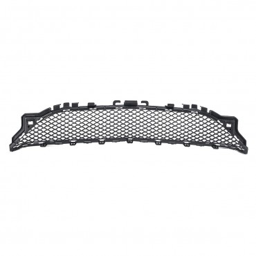 Black Car Front Bumper Grille Center Mesh Grill For Benz C-Class