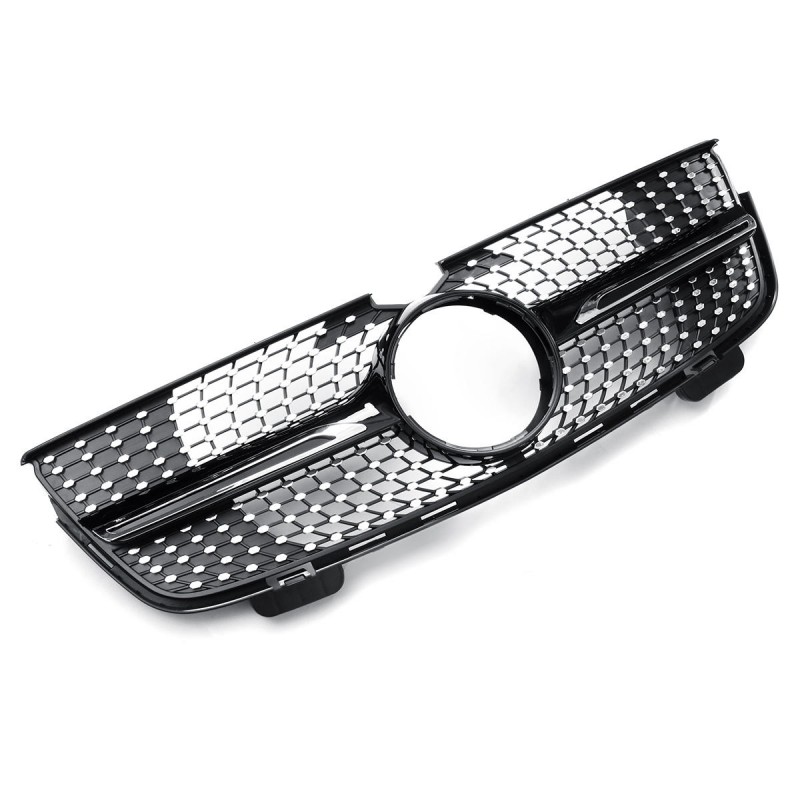 Kühlergrill Frontgrill für Mercedes X164 GL320/350 Grill Diamant Schwarz Neu