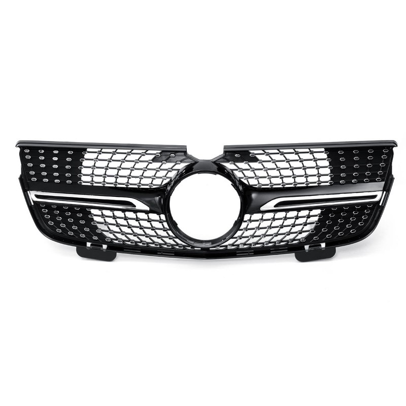 Kühlergrill Frontgrill für Mercedes X164 GL320/350 Grill Diamant Schwarz Neu
