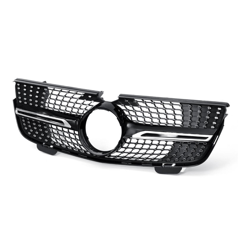 Kühlergrill Frontgrill für Mercedes X164 GL320/350 Grill Diamant Schwarz Neu